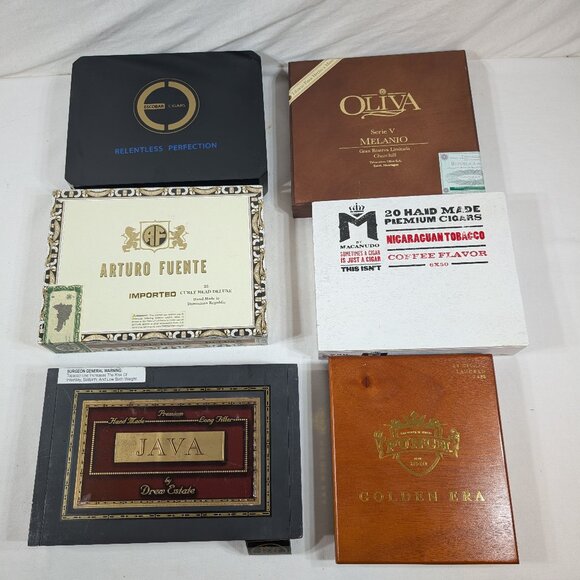 Cigar Boxes x6 - Picture 1 of 1